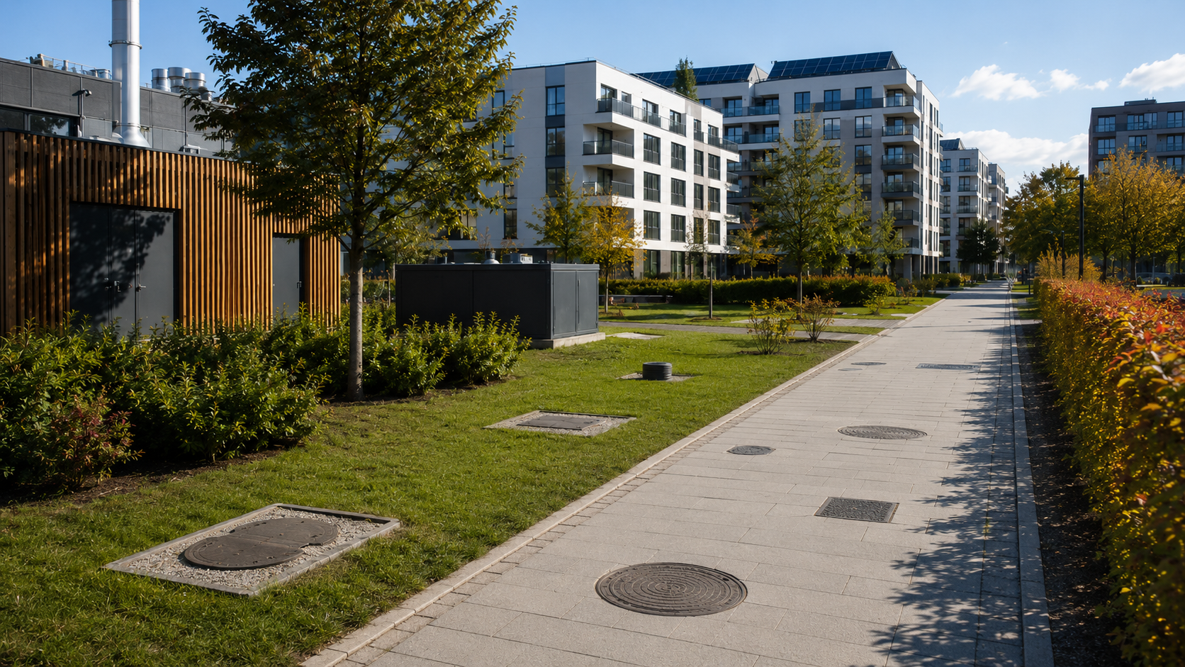 District heating and cooling