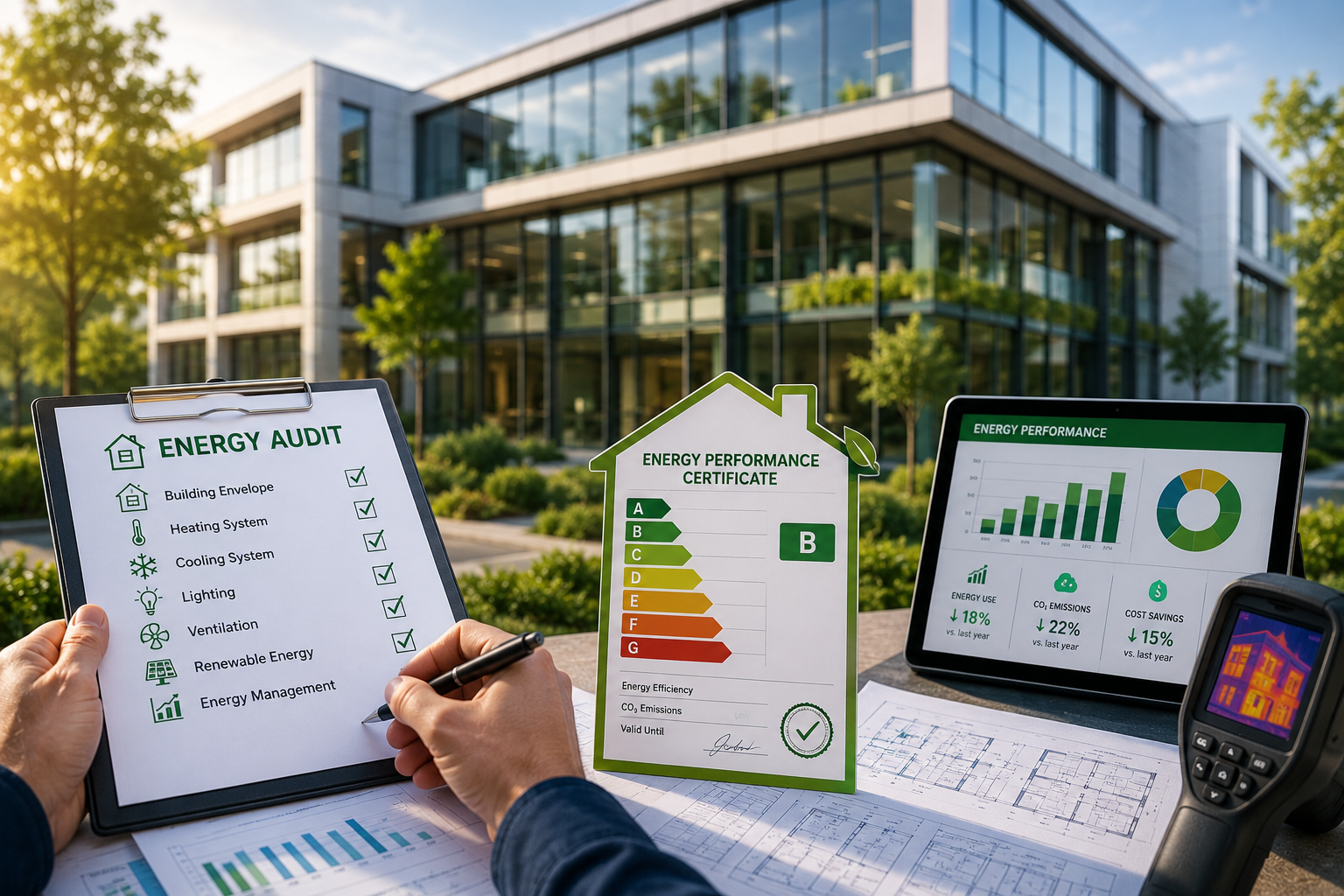 Energy audits and performance certification (EPC)