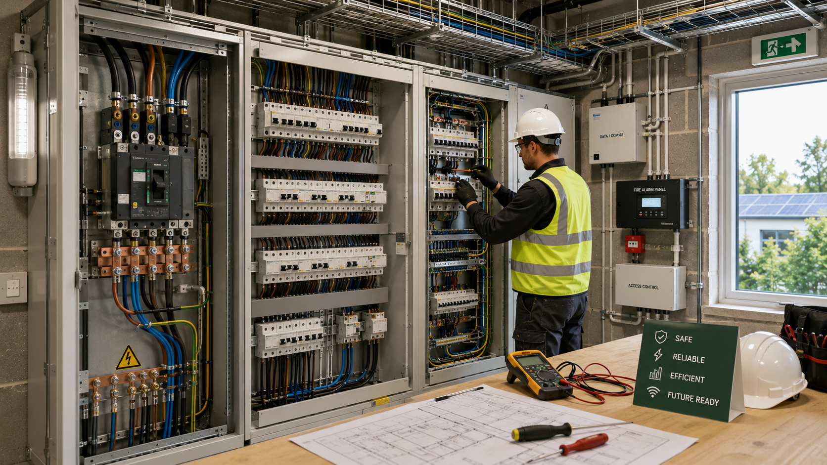 Electrical installations and low-voltage power distribution