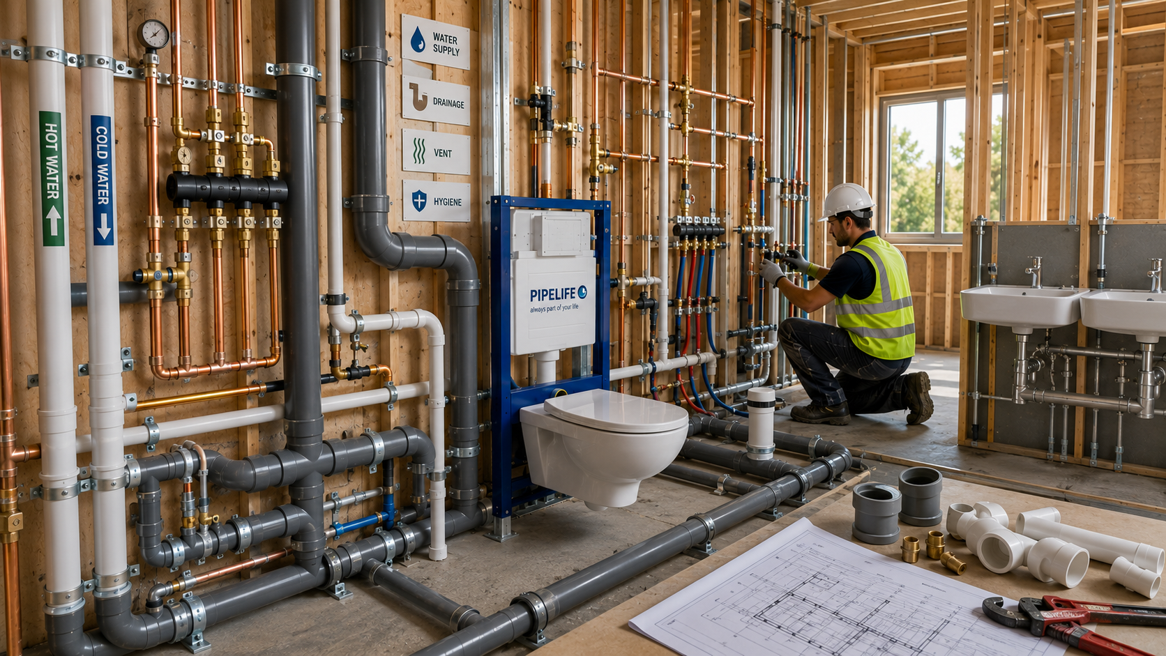 Plumbing and sanitary systems